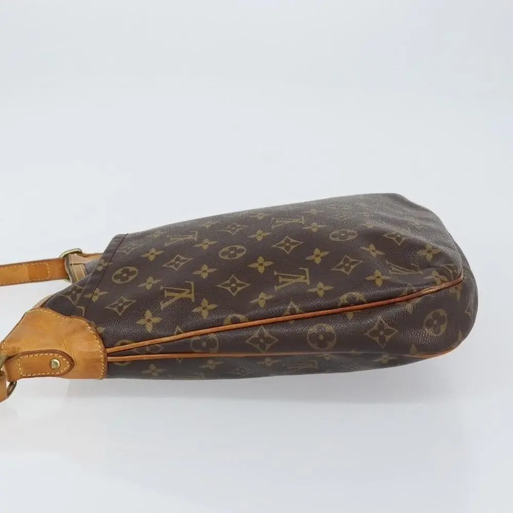 Louis Vuitton Monogram Odeon MM Shoulder Bag Brown